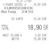 Tank Beleg Diesel